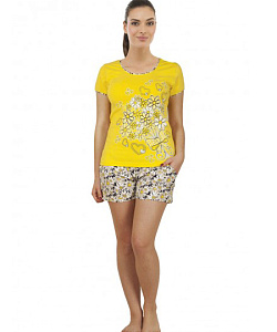 Пижама Nicoletta (М, Желтый)