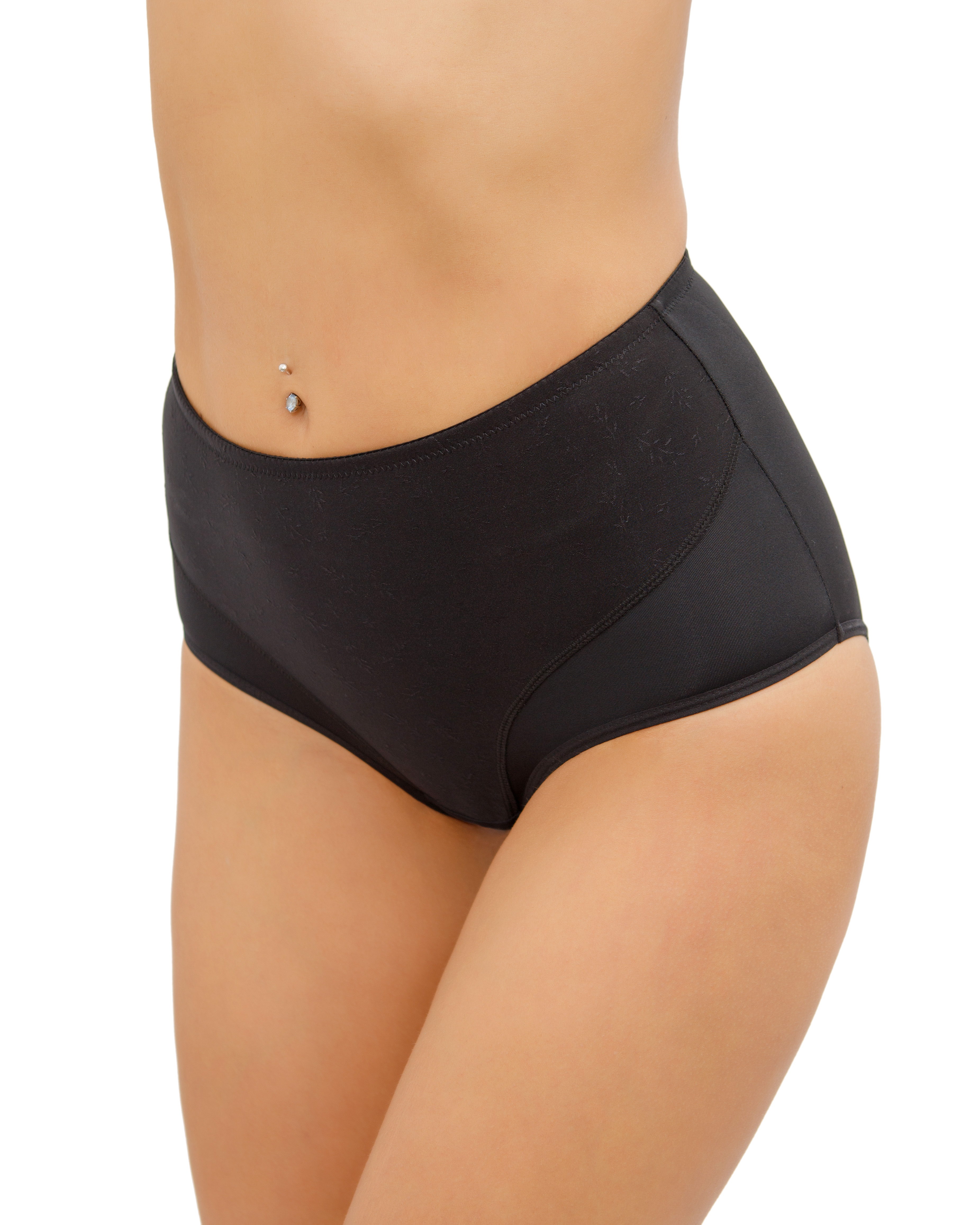 Трусы Primaverina (52/XXL, Черный)