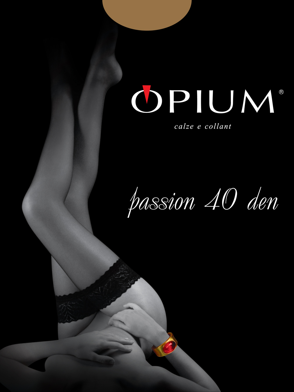 Чулки Opium (4, Nero)