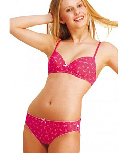 Трусы Key подрост. (152-158, Красный)