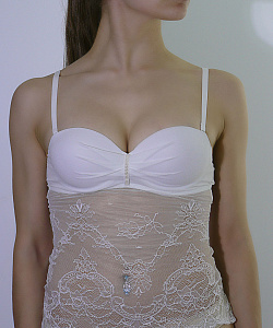 Бюстгальтер Топ Jolidon (75, B, Белый)