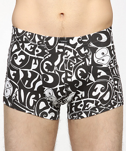 Трусы Lowry (XXL, Бело-Черный)