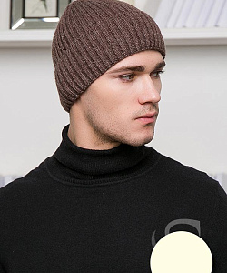 Шапка муж. SuperShapka (54-58, Молоко)