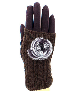 Перчатки Hobby (8,5, Кофе)