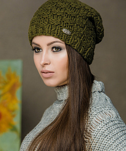 Шапка SuperShapka (54-58, Олива)