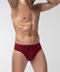 Трусы муж. Omsa (L, Бордовый)