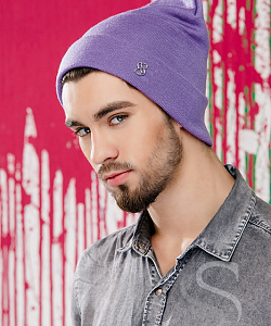 Шапка муж. SuperShapka (54-58, Св.Сиреневый)