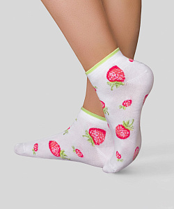 Носки Conte (23, Белый/Красный)