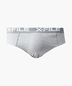 Трусы муж. X-File (XL, Серый)