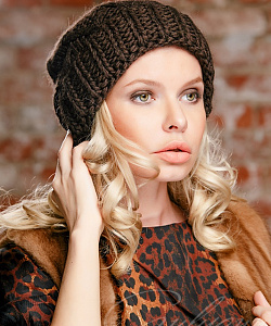 Шапка Gulyann (54-58, Шоколад)