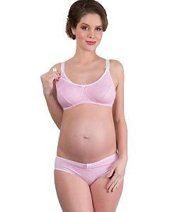 Бюст MamaLine (75, B, Розовый меланж)