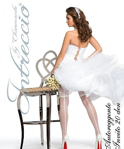 Чулки Charmante (S/M, Ivory)