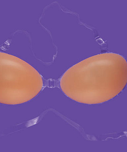 Бюст силиконовый Julimex (A, Телесный)