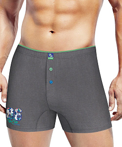 Боксеры Clever (2 XL, Т.Серый)