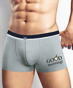 Трусы муж. Clever (L, Св.Серый)