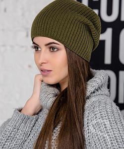 Шапка SuperShapka (54-58, Олива)