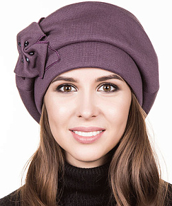 Берет Level Pro (Uni, Сливовый)