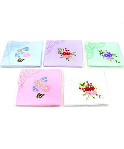 Платок носовой женск.Hobby (28/28, Ассорти)