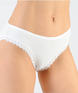Трусы Dentelle (XL, Белый)