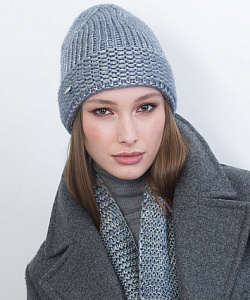 Шапка Fomas (Универсальный, Серо-Голубой)