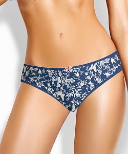 Трусы Clever (XS, Джинсовый/Молочный)