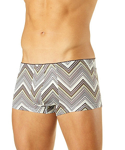 Трусы Lowry (L, Бело-Коричневый)