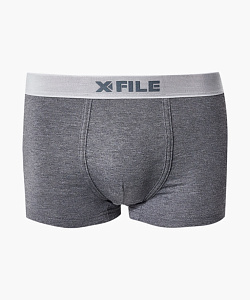 Трусы муж. X-File (L, Серый меланж)