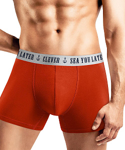 Трусы муж. Clever (L, Красный)