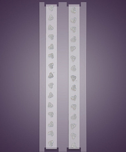 Бретельки Infinity (в размерах, Серебрянный )