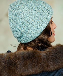 Шапка Gulyann (54-58, Св.Бирюзовый)