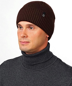 Шапка муж. Clever (Uni, Коричневый)