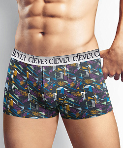 Трусы муж. Clever (XXL, Т.Синий/Т.Желтый)