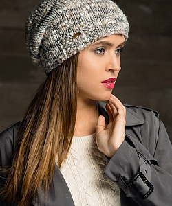 Шапка Gulyann (54-58, Св.Бежевый/Св.Серый)