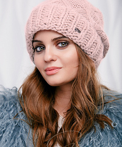 Шапка Gulyann (54-58, Пепельно-Розовый)