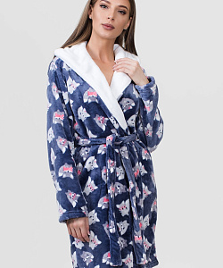 Халат Vienetta (L, Графит)