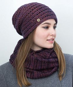 Шапка Fomas (Универсальный, Фиолетовый)