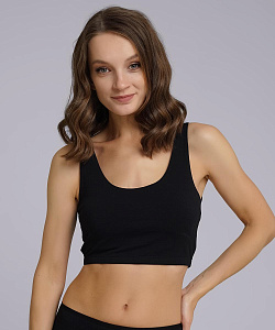 Майка-Топ Clever (XS, Черный)