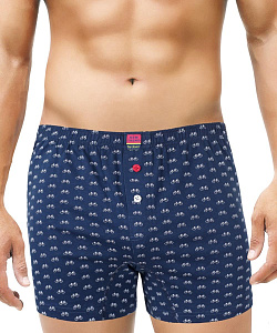 Боксеры Clever (М, Т.Синий/ Белый)
