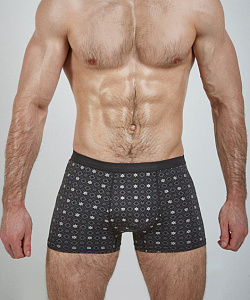 Трусы муж. Salvador Dali (3 XL, Черный)