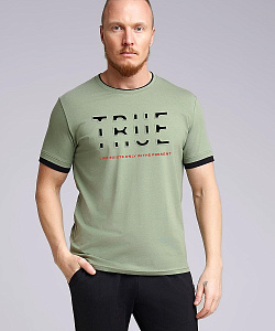 Футболка муж. Clever (M, Зеленый)