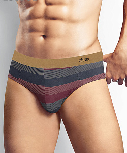 Трусы муж. Clever (3 XL, Бордовый/Т.Синий)