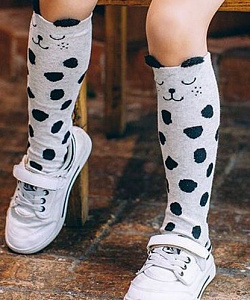 Гольфы детск. Hobby (8-12, Св.серый меланж)