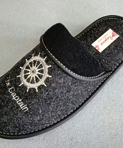 Тапочки муж. Rapana (41, Черный)