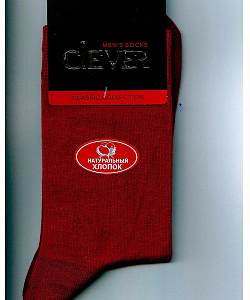 Носки муж. Clever (27, Т.Красный)