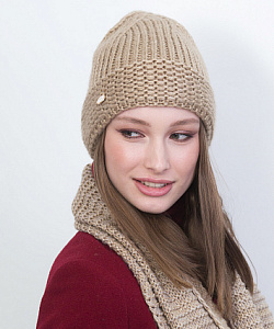 Шапка Fomas (Универсальный, Бежевый)