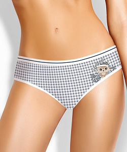 Трусы Clever (M, Серый/Молочный)