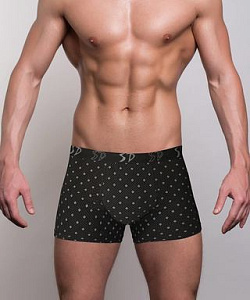 Трусы муж. Salvador Dali (XXXL, Черный)