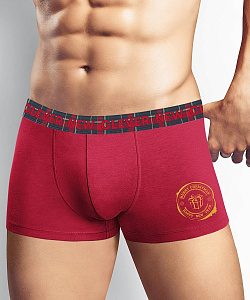 Трусы муж. Clever (4 XL, Красный)