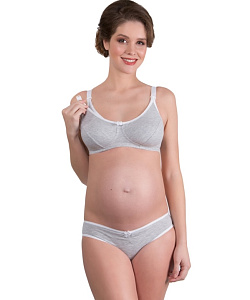 Бюст MamaLine (85, F, Серый меланж)