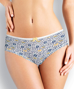 Трусы Clever (XL, Джинсовый/Молочный)